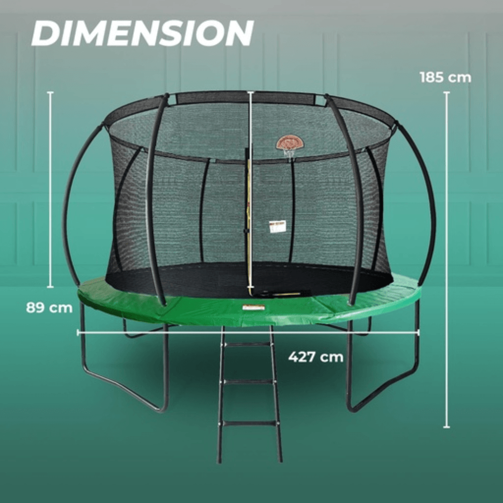 Kids Trampoline 14ft Sports & Fitness Fast shipping On sale