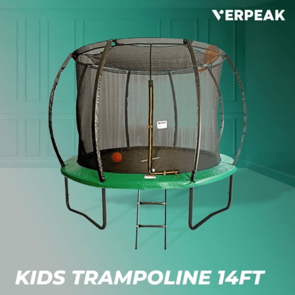 Kids Trampoline 14ft Sports & Fitness Fast shipping On sale