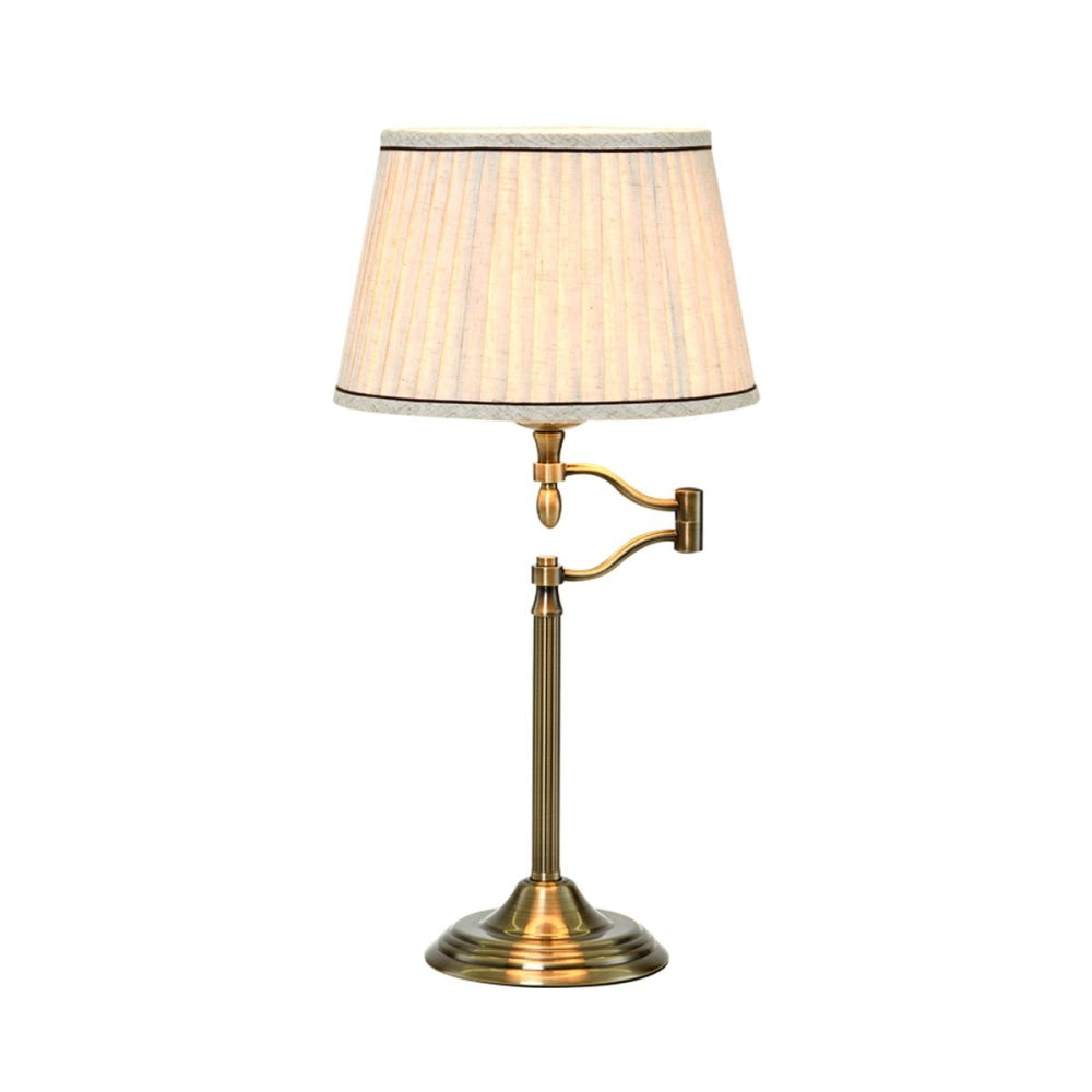 Kira Modern Elegant French Design Table Lamp Desk Light - Brass & Cream Fast shipping On sale