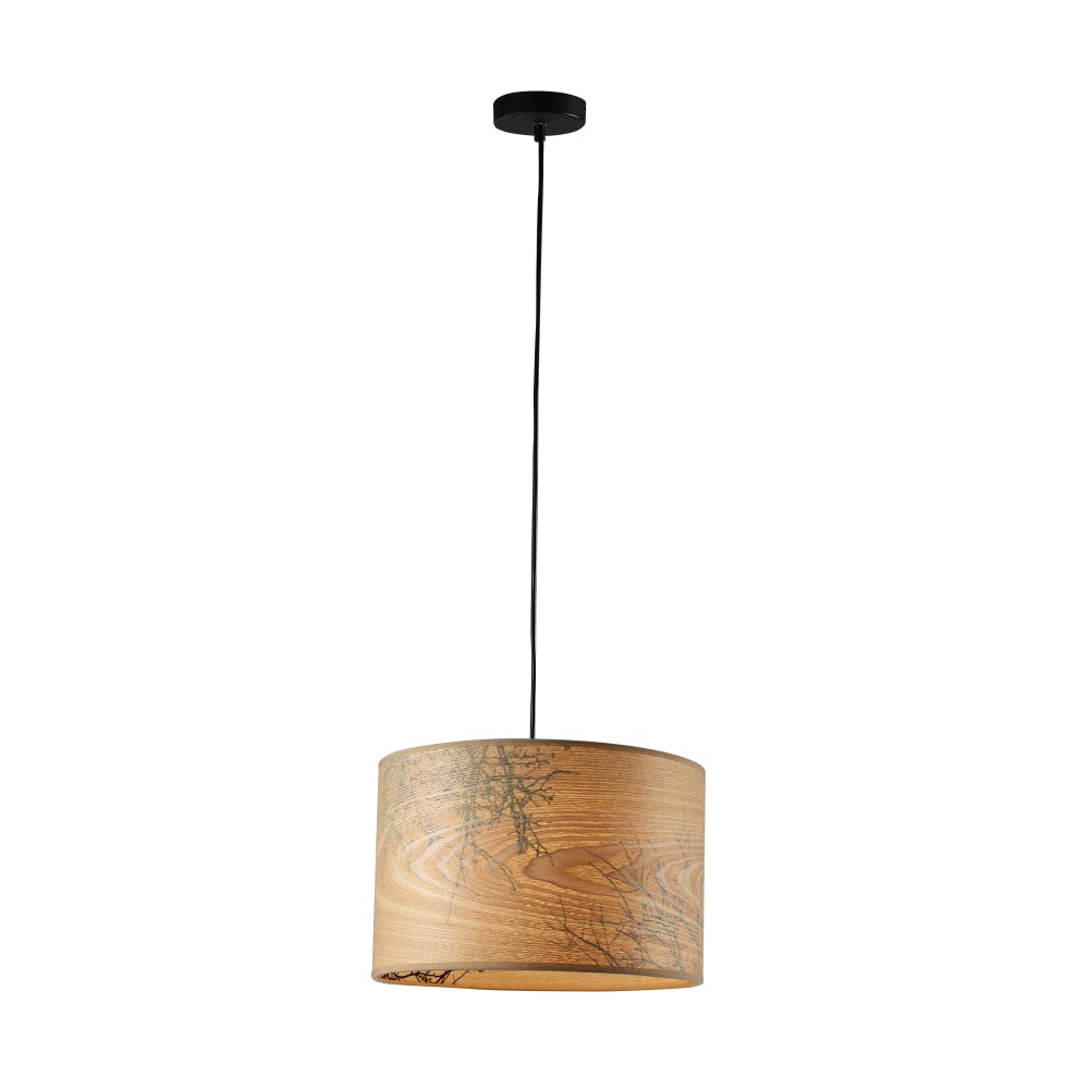 Lara Wood Veneer Pendant Lamp Light - Natural Fast shipping On sale