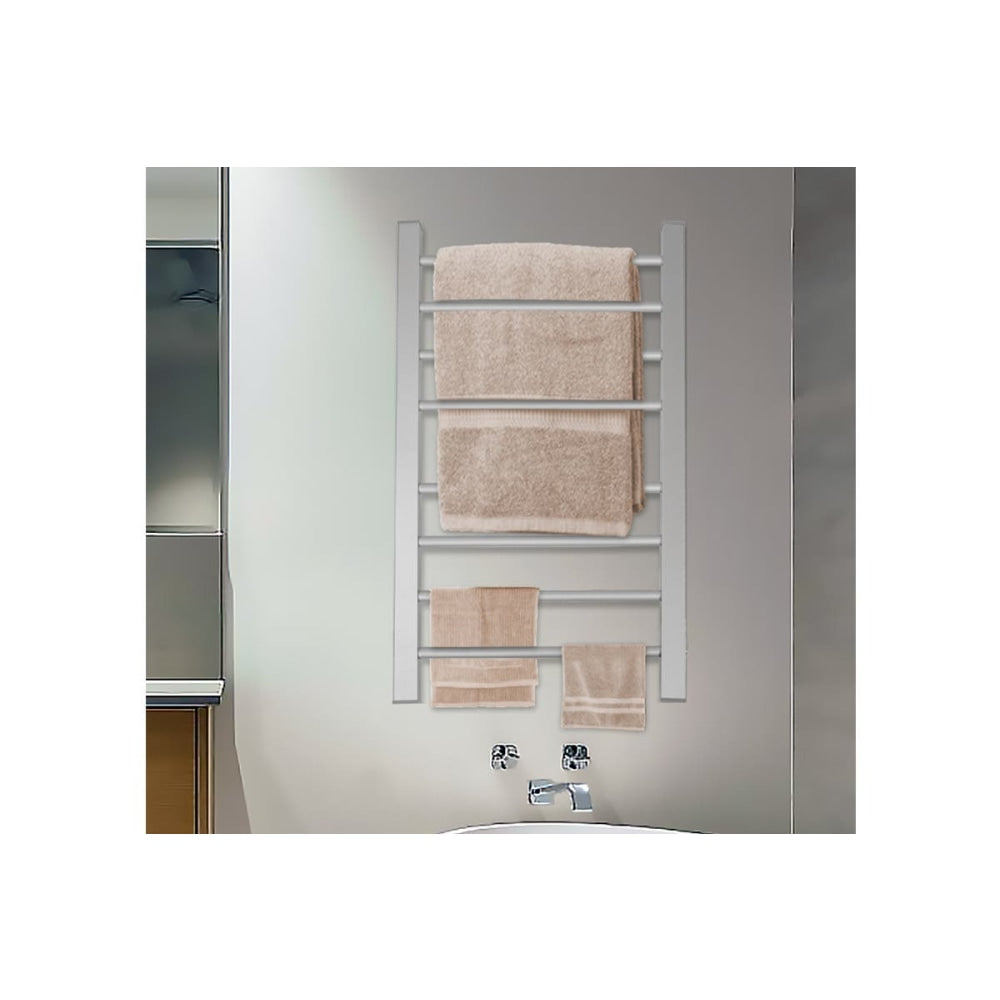 Lenoxx Wall Mounted Heated Electric Bathroom Towel Rail Accessories Fast shipping On sale