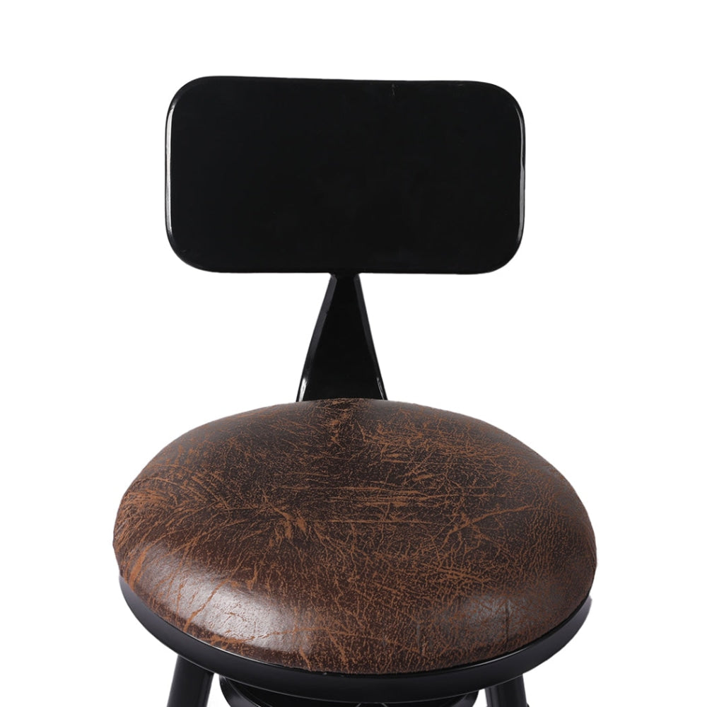 Levede 4x Industrial Bar Stools Kitchen Stool PU Leather Barstools Chairs Fast shipping On sale