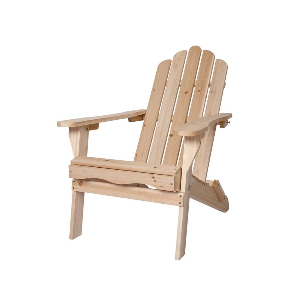 Levede Adirondack Chair Outdoor Furniture Beach Chairs Wooden Patio Garden Deck Fast shipping On sale