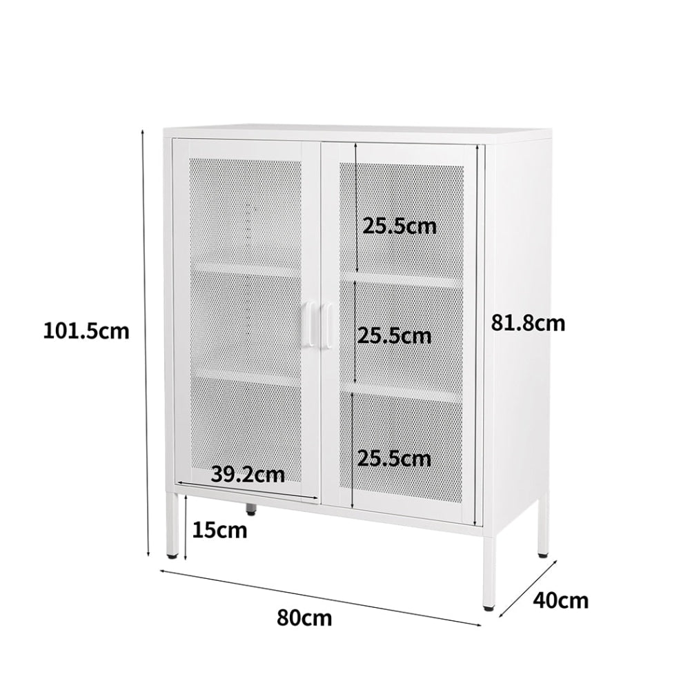 Levede Adjustable Buffet Sideboard Cabinet Raised Base Kitchen Storage Cupboard & Unit Fast shipping On sale