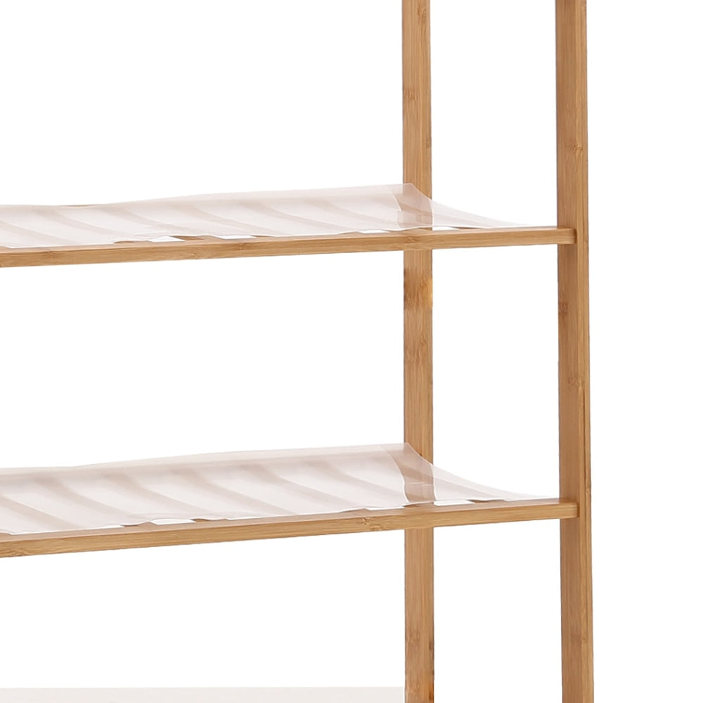 Levede Bamboo Shoe Rack Storage Wooden Organizer Shelf Stand 3 Tiers Layers 70cm Cabinet Fast shipping On sale