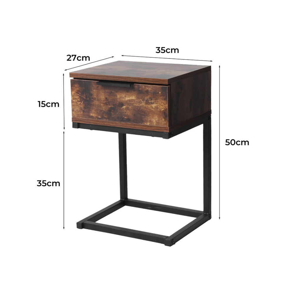 Levede Bedside Tables Drawers Side Table Wood Nightstand Storage Cabinet Unit Fast shipping On sale