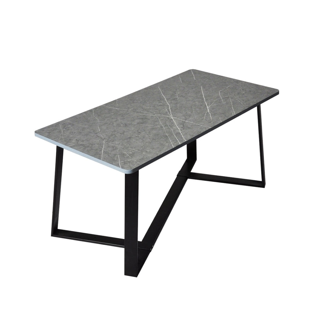 Levede Coffee Table Storage Dining Industrial Steel Legs Grey 100CMX50CM Fast shipping On sale