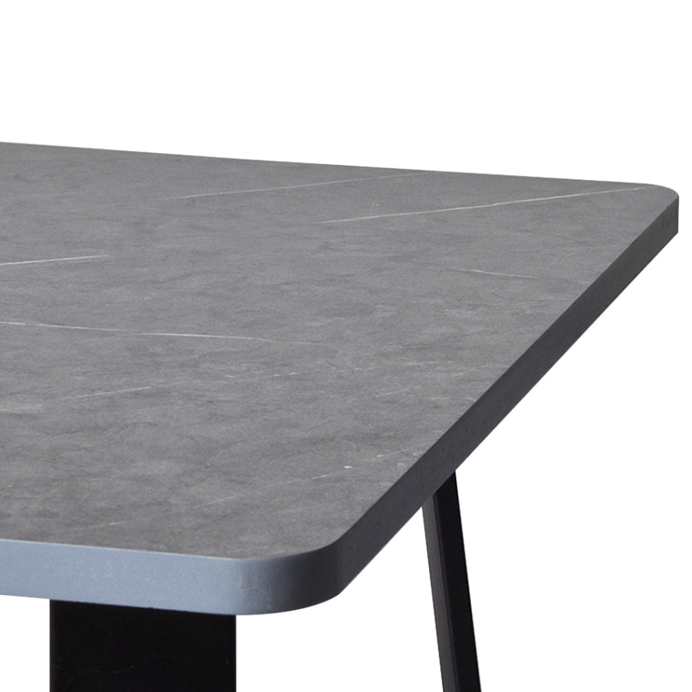 Levede Coffee Table Storage Dining Industrial Steel Legs Grey 100CMX50CM Fast shipping On sale