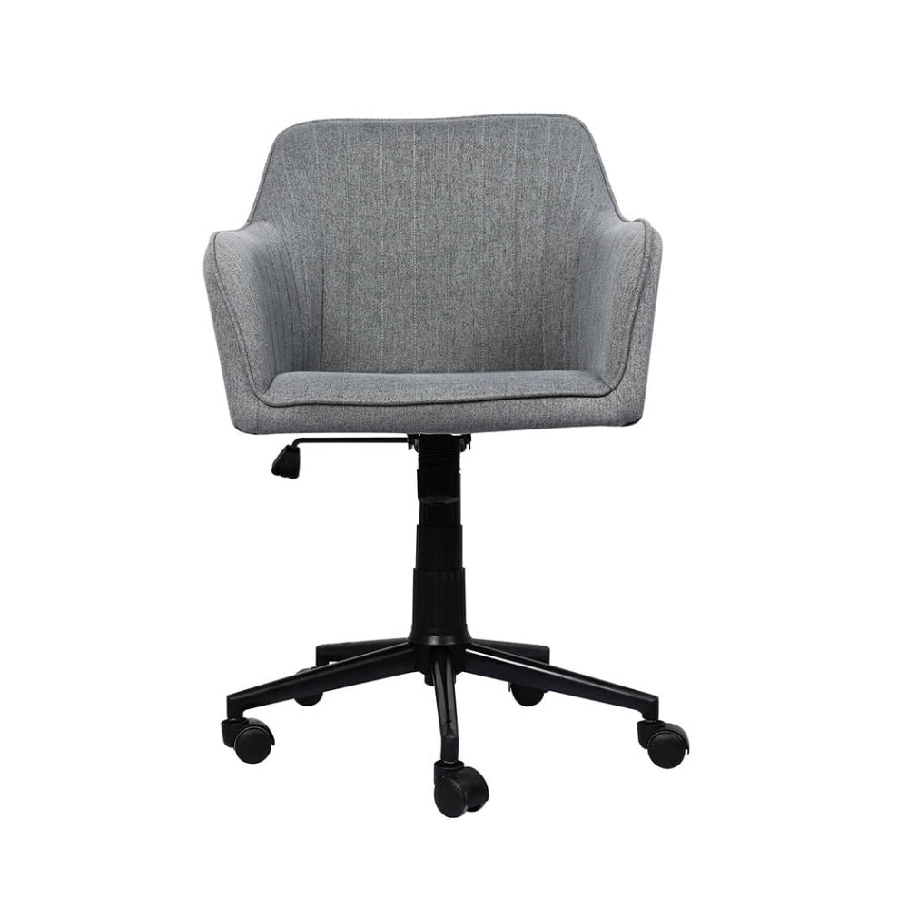 Levede Office Chair Fabric Computer Gaming Chairs Executive Adjustable Seat Grey Fast shipping On sale