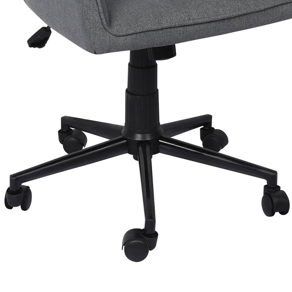 Levede Office Chair Fabric Computer Gaming Chairs Executive Adjustable Seat Grey Fast shipping On sale
