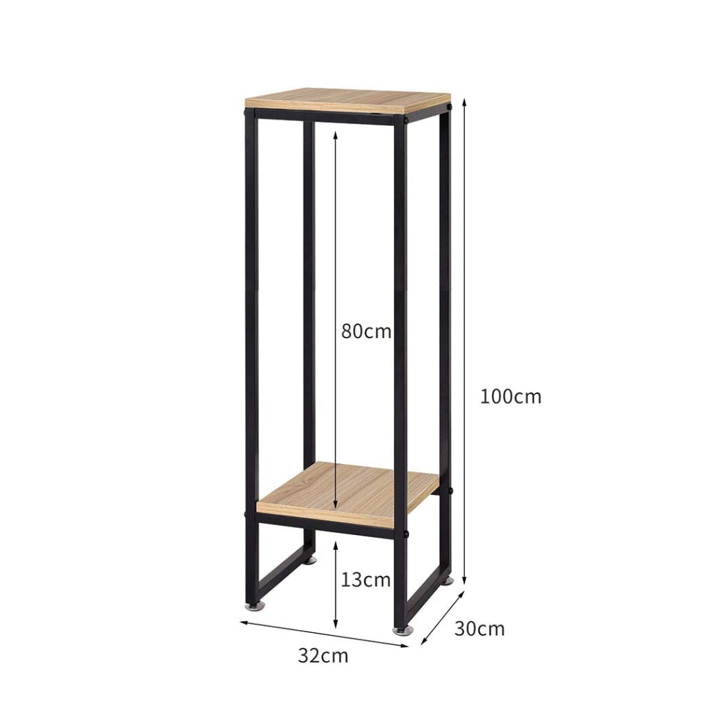 Levede Plant Stand Garden Home Decor Outdoor Indoor Flower Pot Shelf Metal L Fast shipping On sale