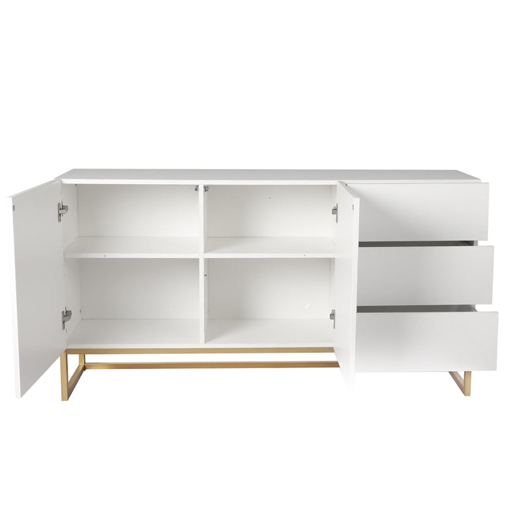Levede Sideboard Buffet Cabinet Automatic Spring Drawers Storage Shelf Cupboard & Unit Fast shipping On sale