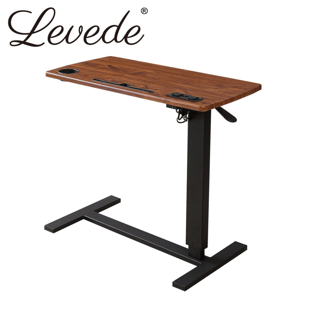 Levede Standing Desk Height Adjustable Sit Stand Office Computer Table Foldable Fast shipping On sale