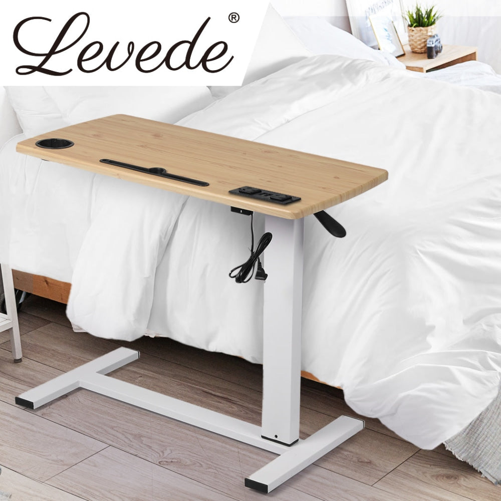 Levede Standing Desk Height Adjustable Stand Office Computer Table Laptop Fast shipping On sale