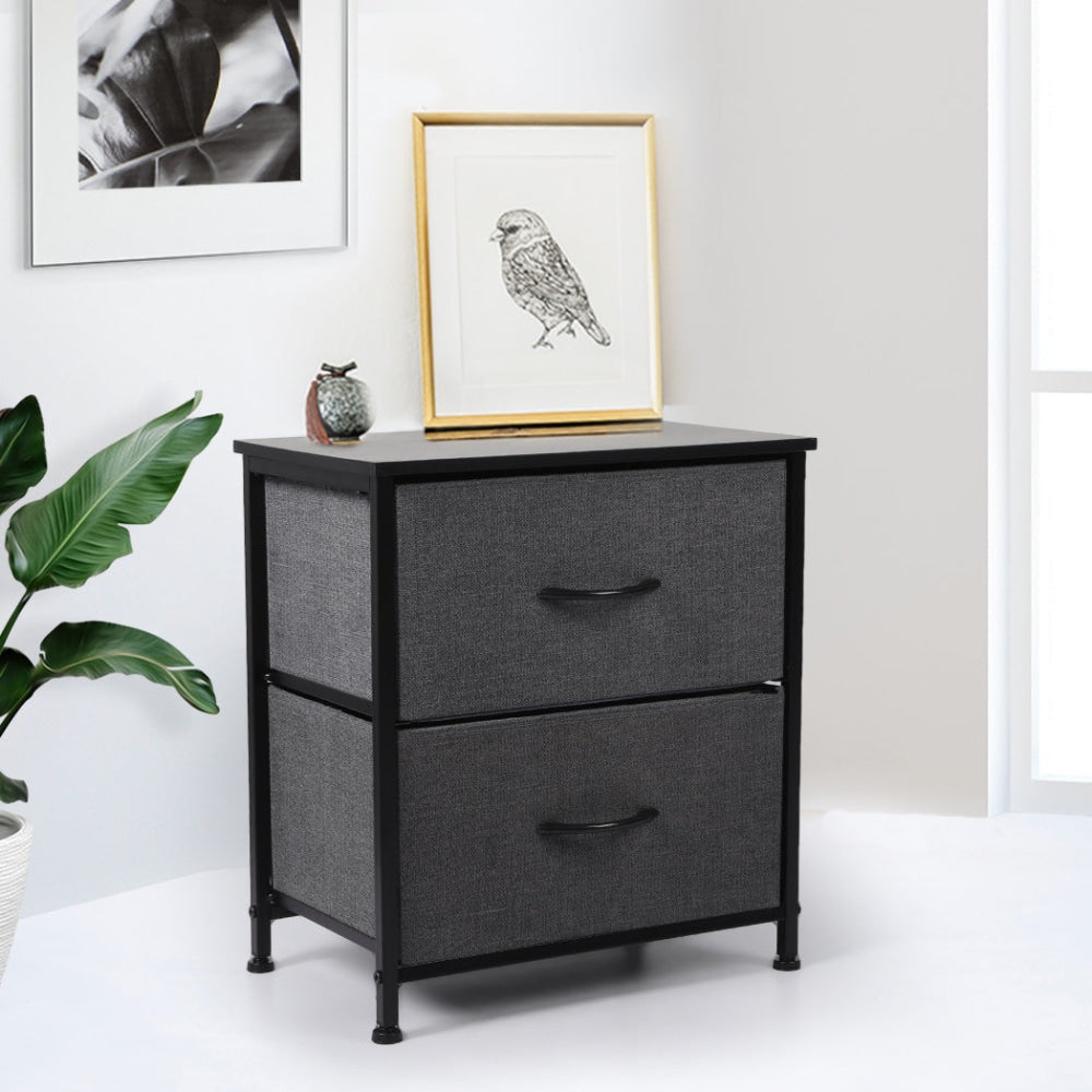 Levede Storage Cabinet Tower Bedside Table Chest of Drawers Dresser Tallboy Of Fast shipping On sale