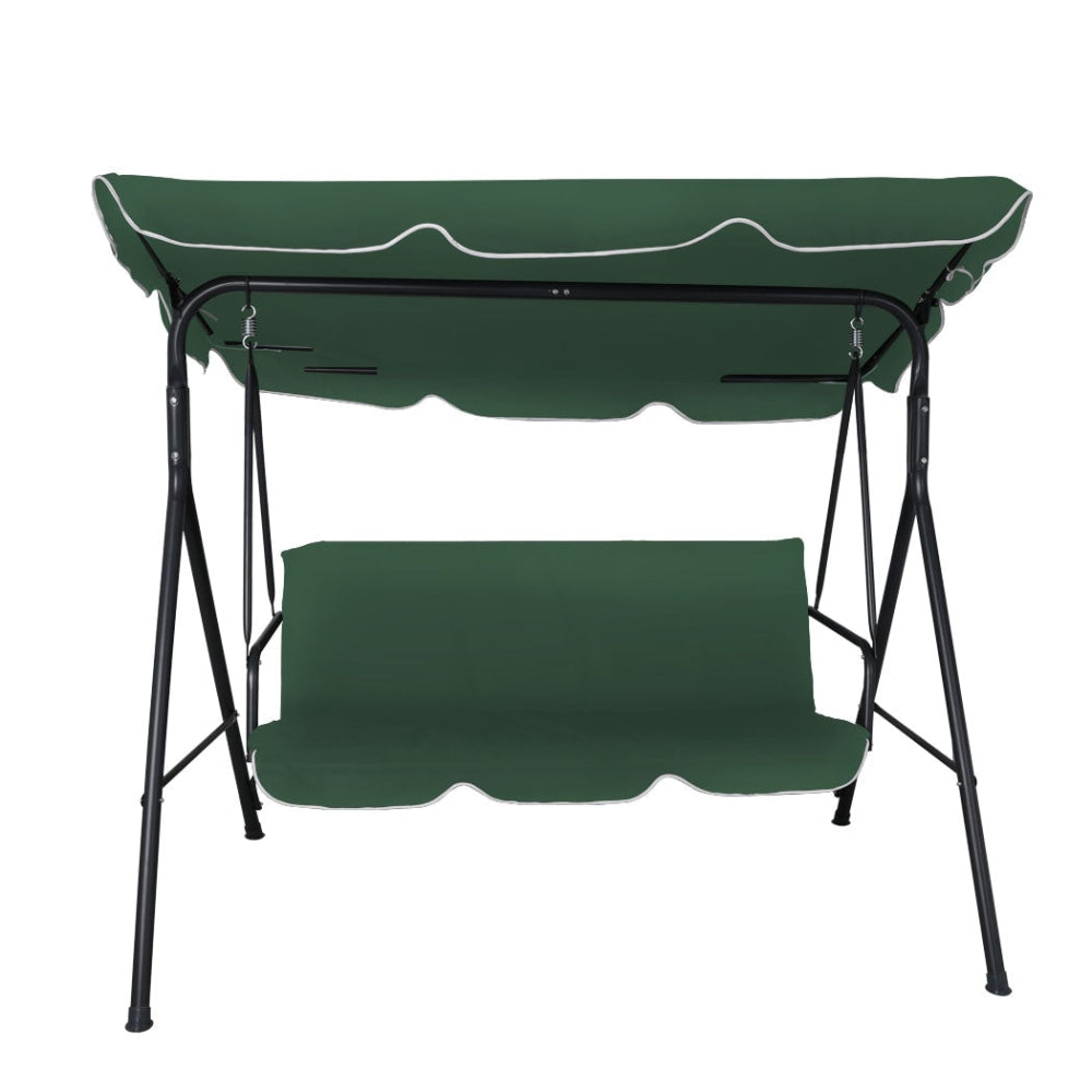 Levede Swing Chair Hammock Outdoor Furniture Garden Canopy Cushion Bench Green Fast shipping On sale