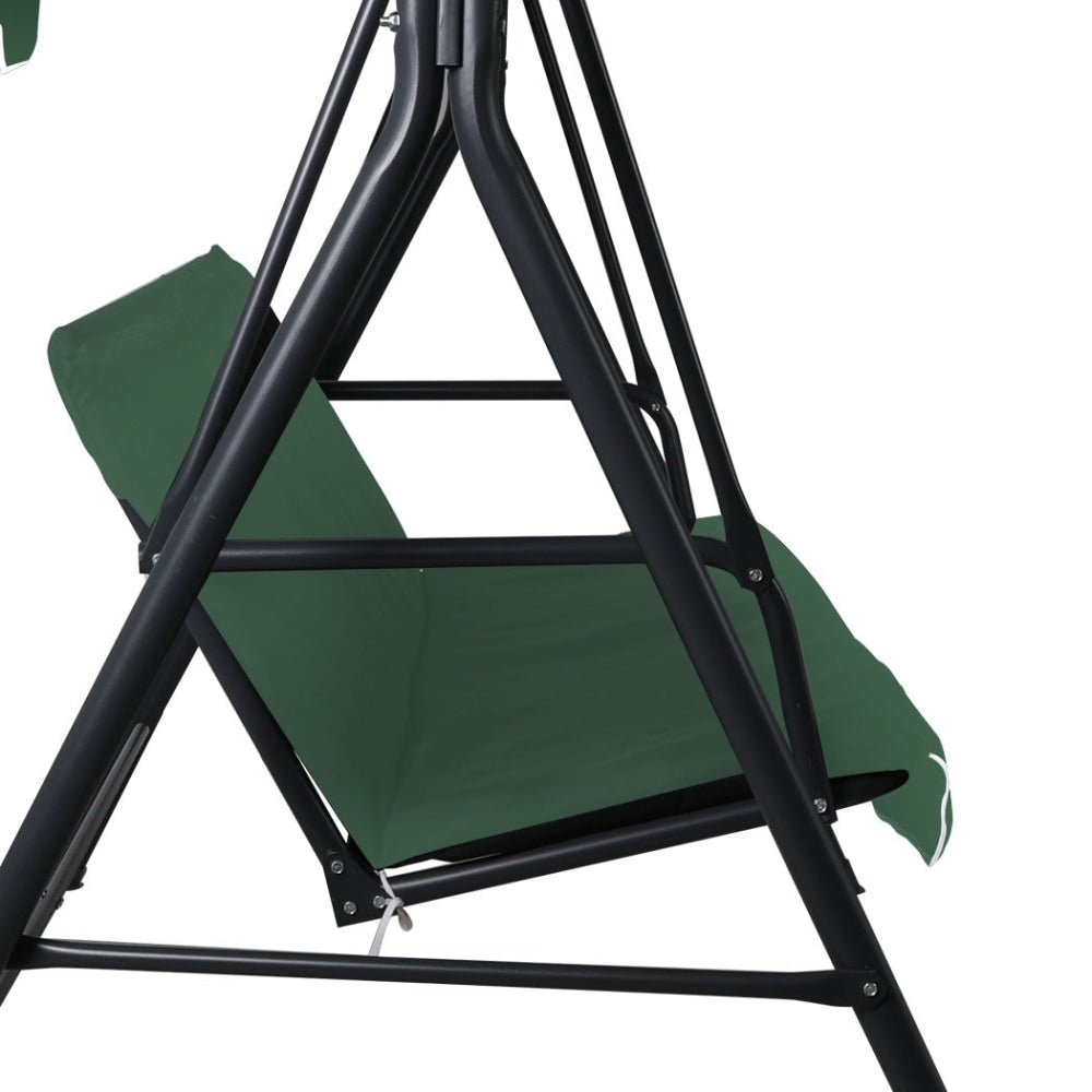 Levede Swing Chair Hammock Outdoor Furniture Garden Canopy Cushion Bench Green Fast shipping On sale