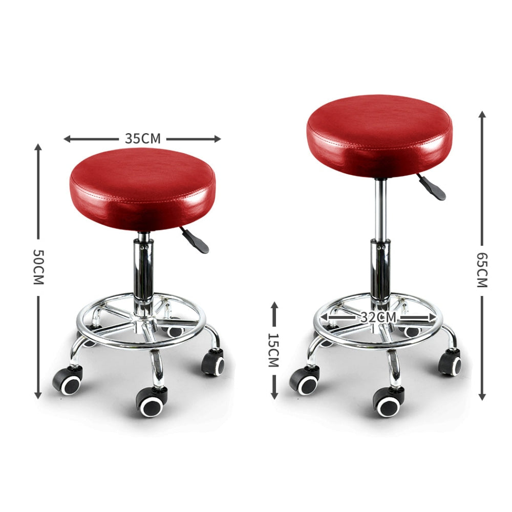 Levede Swivel Salon Bar Stools Hairdressing Stool Barber Chairs Equipment Beauty Fast shipping On sale