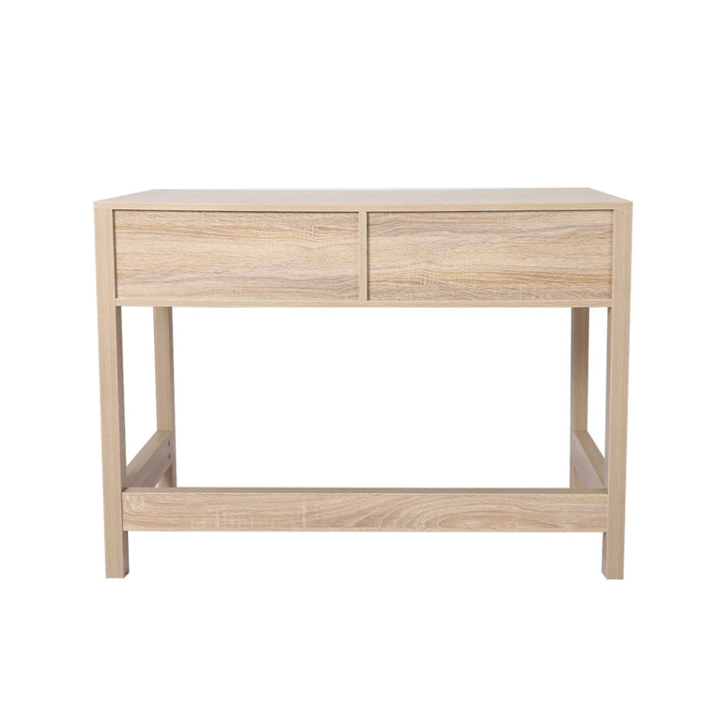 Levede Table Set Rattan Wood Dressing Bedroom Desk Stool Home Office Desks Fast shipping On sale