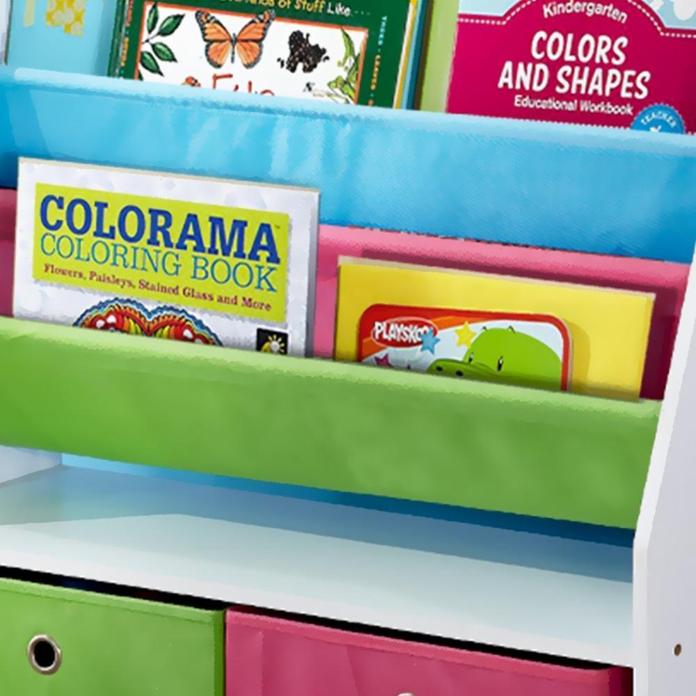 Levede Wooden Kids Children Bookcase Bookshelf Toy Organiser Storage Bin Rack Furniture Fast shipping On sale