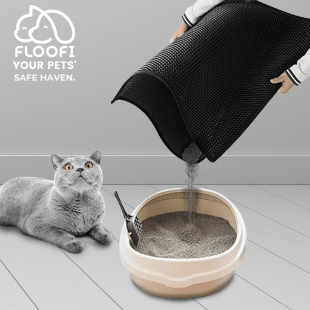 Litter Mat Bone Shape Cat Cares Fast shipping On sale