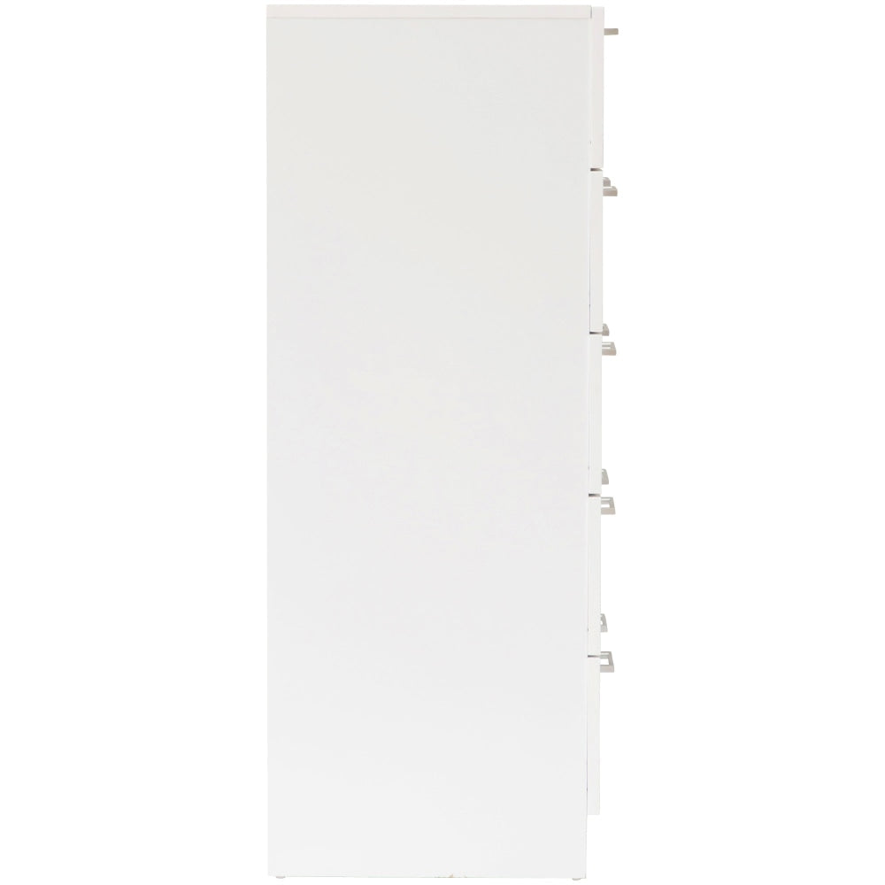 Lorenzo Chest of 5-Drawer Tallboy Storage Cabinet - White Of Drawers Fast shipping On sale