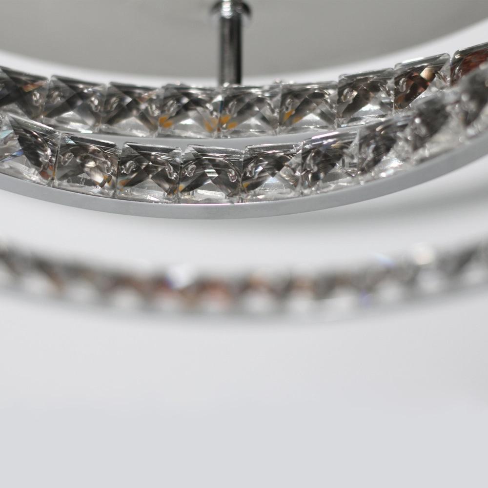 Loretta Dimmable LED Modern Elegant Pendant Lamp Ceiling Light - Chrome Fast shipping On sale