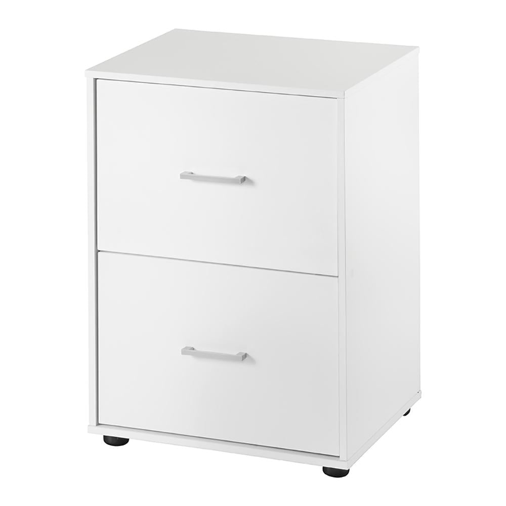 Lovisa 2-Drawer Filing Cabinet Pedestal Storage - White Fast shipping On sale
