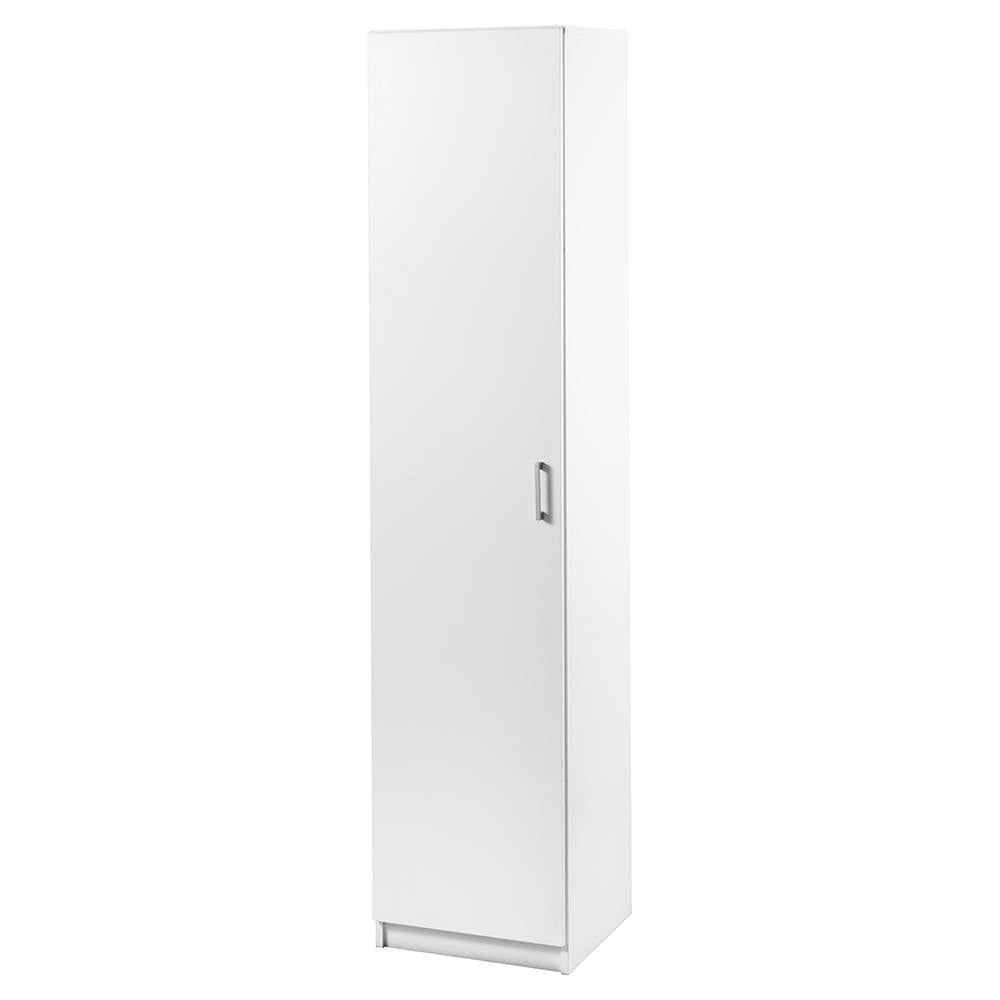 Lovisa Scandinavian Single Door Multipurpose Cupboard Storage Cabinet - White Fast shipping On sale