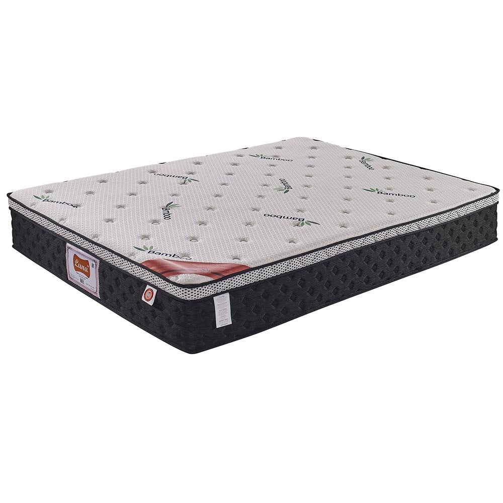 Euro Top Pocket Spring Bamboo Fabric Memory Foam Mattress - Double Fast shipping On sale