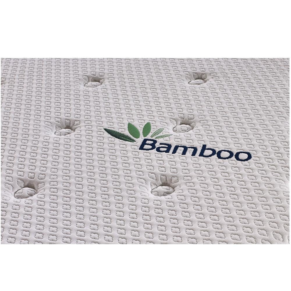 Euro Top Pocket Spring Bamboo Fabric Memory Foam Mattress - King Fast shipping On sale