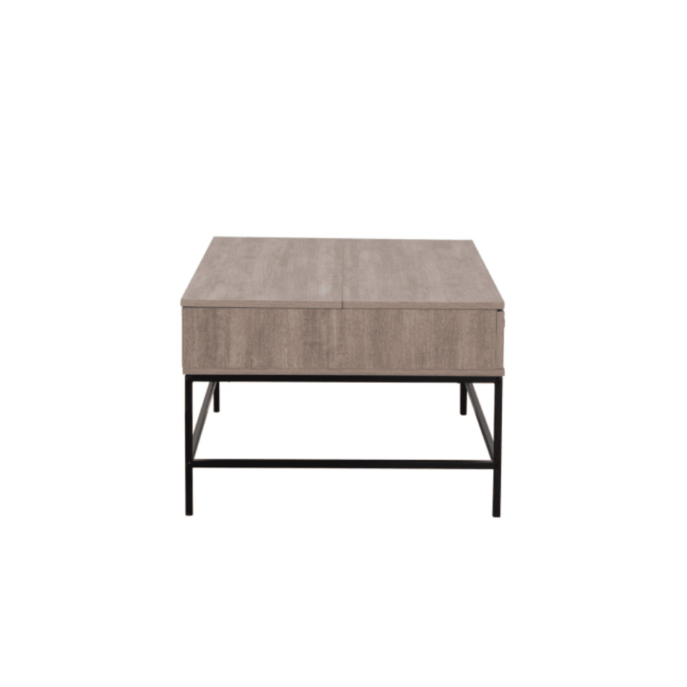 Lyra Lift-Up Retangular Coffee Table W/ 1-Drawer - Oak Fast shipping On sale