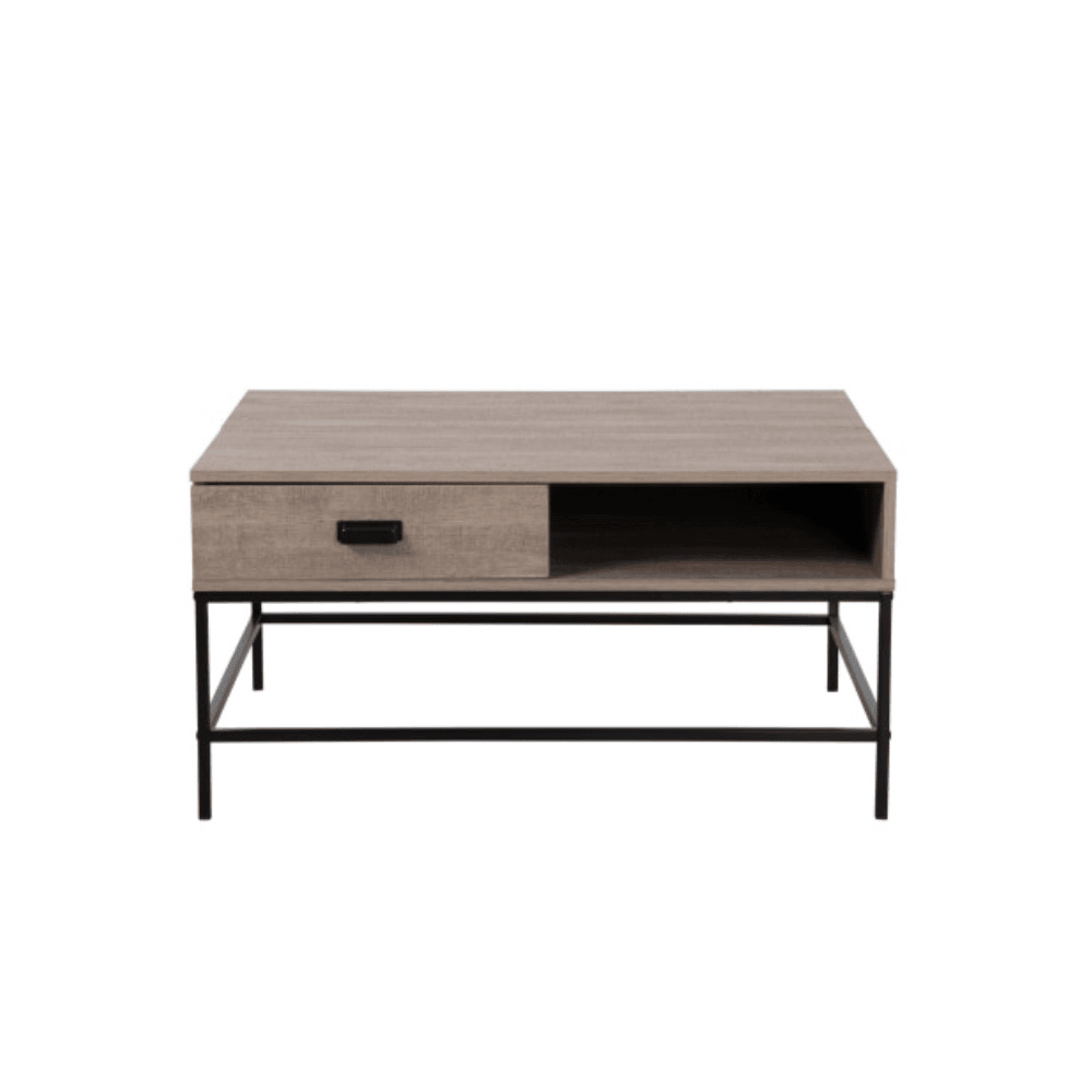 Lyra Lift-Up Retangular Coffee Table W/ 1-Drawer - Oak Fast shipping On sale