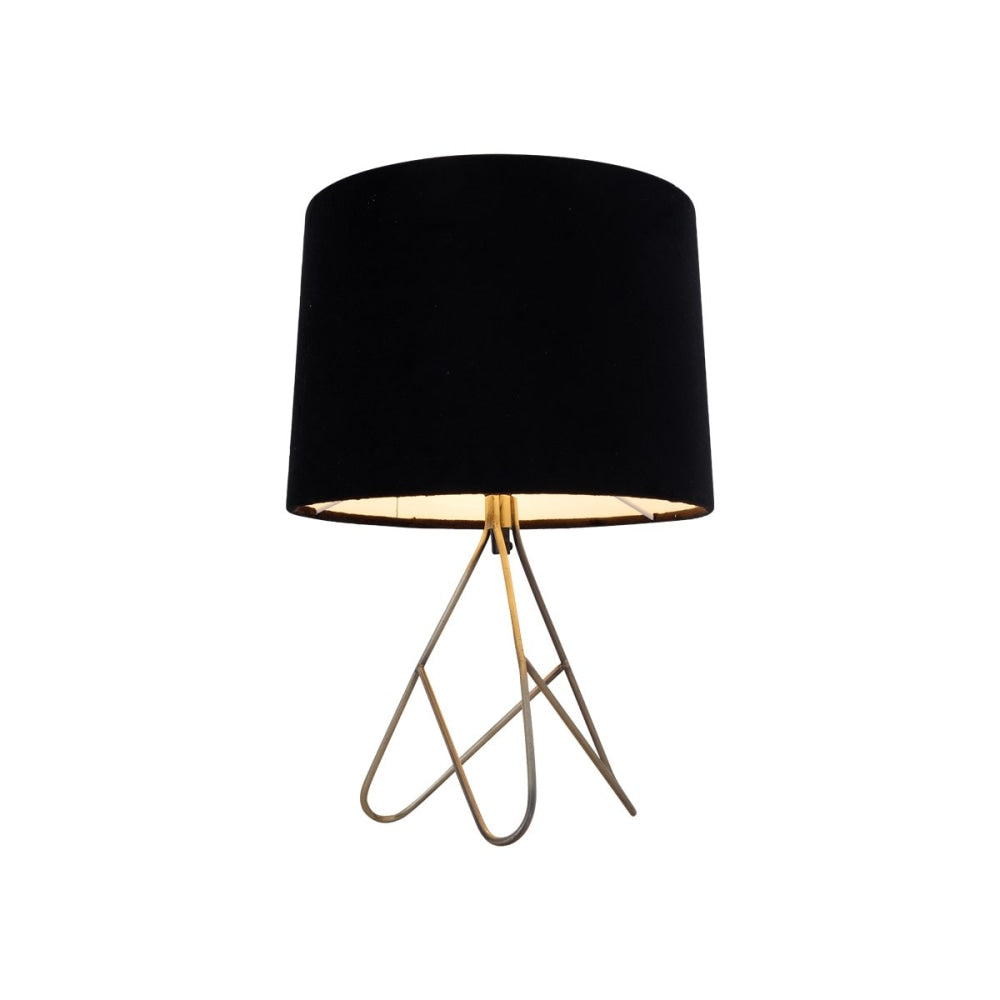 Macina Modern Elegant Table Lamp Desk Light - Antique Brass & Black Fast shipping On sale