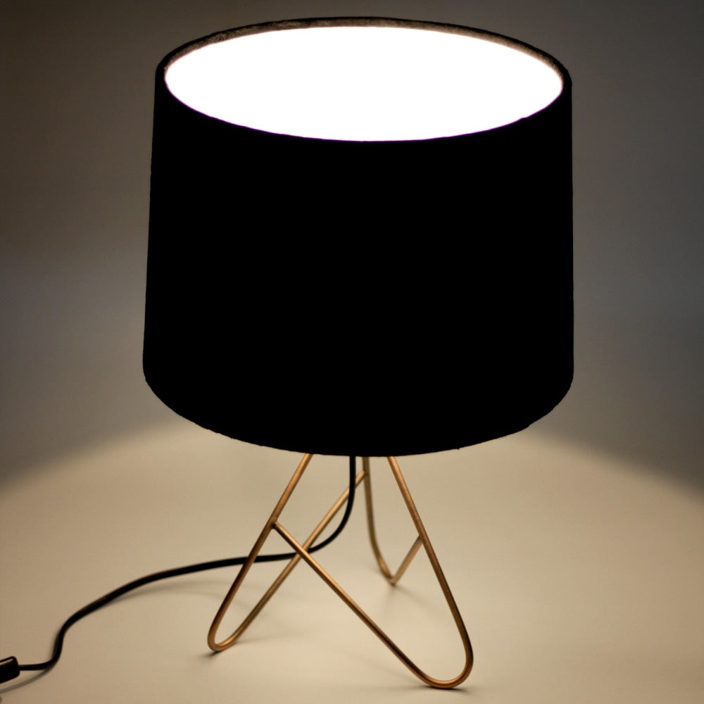 Macina Modern Elegant Table Lamp Desk Light - Copper & Black Fast shipping On sale