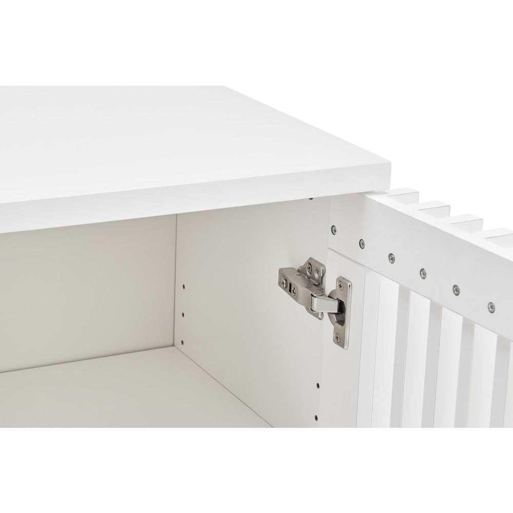 Momentous Living Manila Buffet Unit Sideboard Storage White