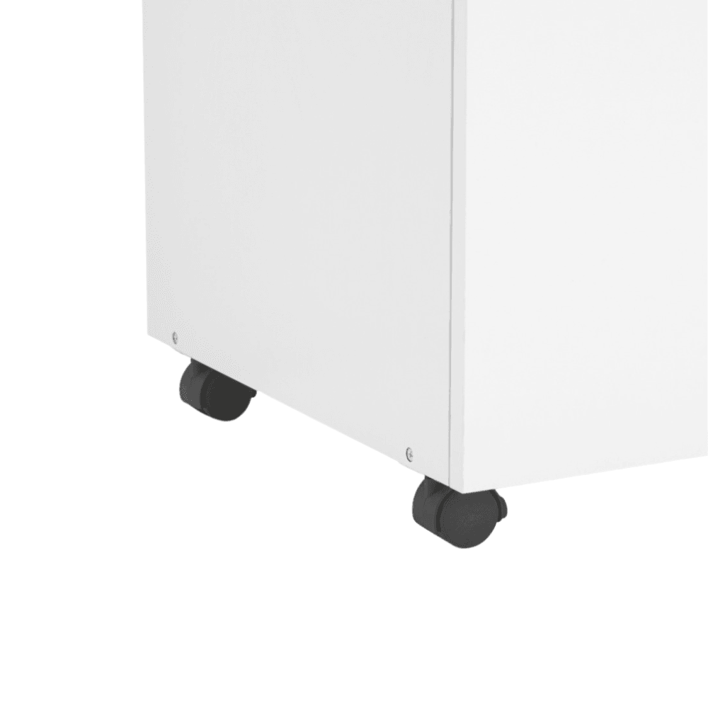 Marias Mobile Pedestal Filing Cabinet Storage W/ 3-Drawers - White Fast shipping On sale