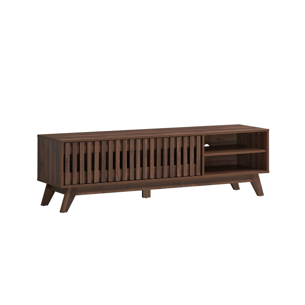 Mark Wooden TV Stand Entertainment Unit W/ 2-Doors 160cm - Walnut Fast shipping On sale