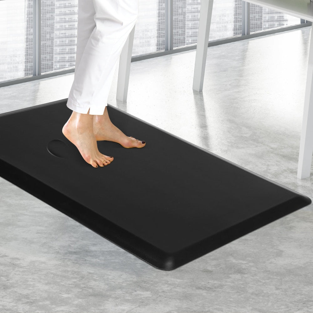 Marlow Anti Fatigue Mat Standing Desk Rug Kitchen Home Office Foam Black 50x80 Fast shipping On sale