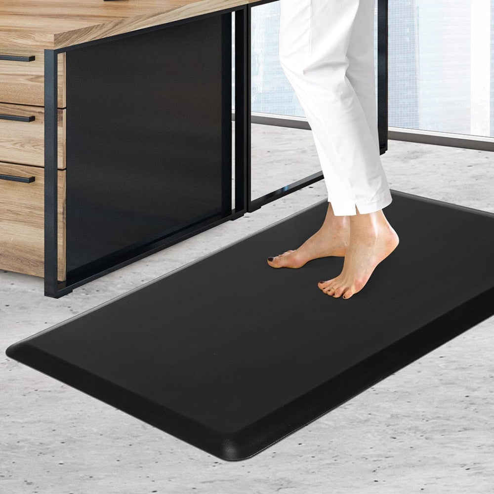 Marlow Anti Fatigue Mat Standing Desk Rug Kitchen Home Office Foam Black 50x80 Fast shipping On sale