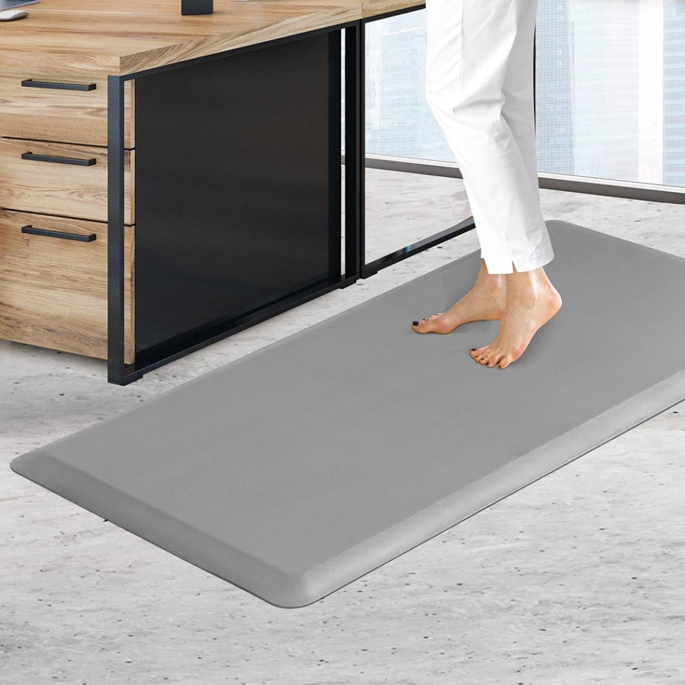 Marlow Anti Fatigue Mat Standing Desk Rug Kitchen Home Office Foam Grey 51x99 Fast shipping On sale