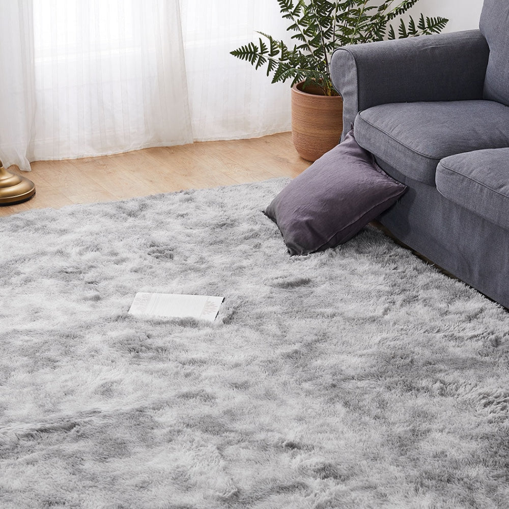 Marlow Floor Rug Shaggy Rugs Soft Large Carpet Area Tie-dyed Mystic 200x230cm Fast shipping On sale