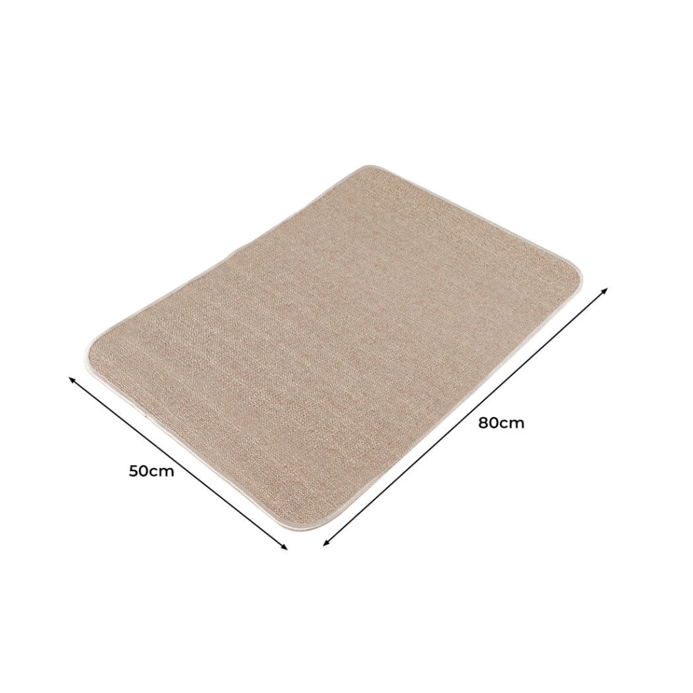 Marlow Floor Rugs Sisal Rug Mat Natural Living Room Bedroom Pad 50x80cm Fast shipping On sale