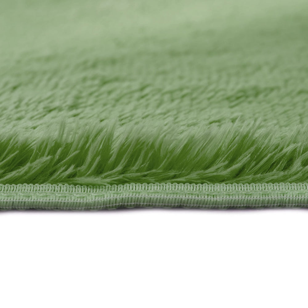 Marlow Soft Shag Shaggy Floor Confetti Rug Carpet Decor 160x230cm Green Fast shipping On sale
