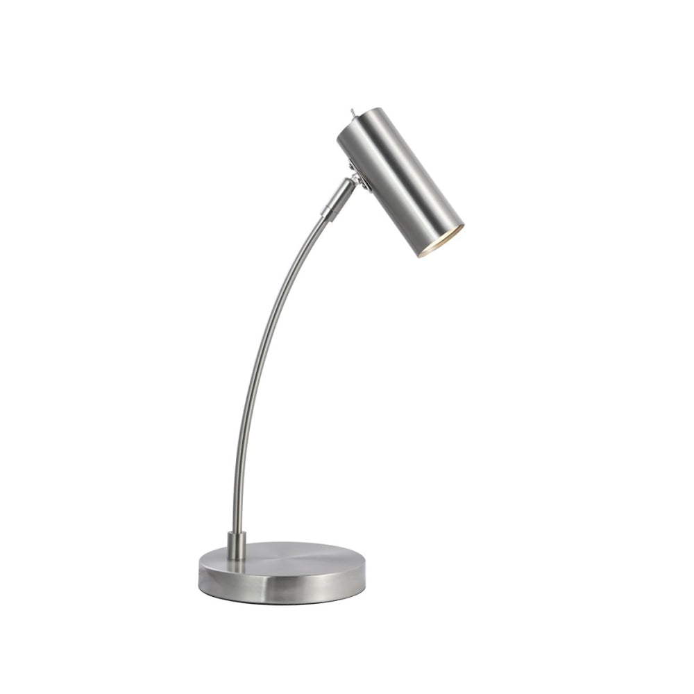 Mary Modern Elegant Table Lamp Desk Light - Satin Chrome Fast shipping On sale
