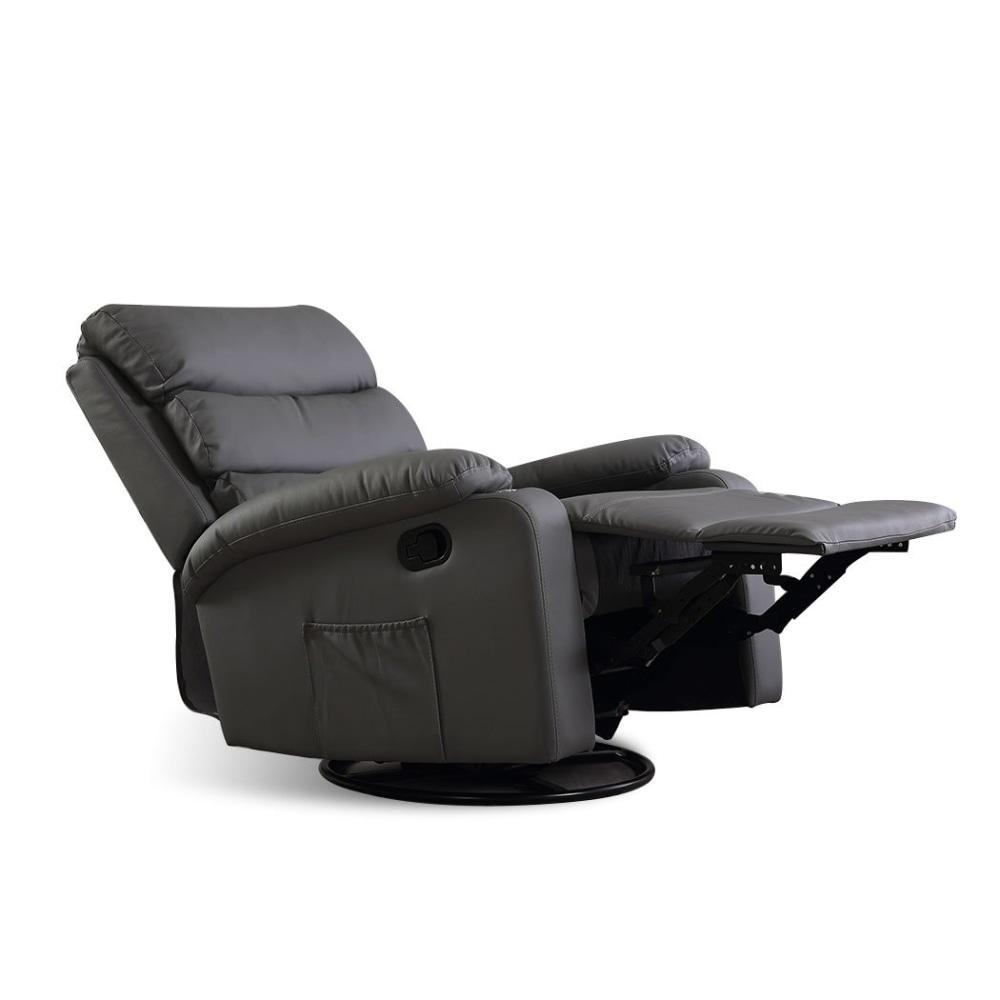 Massage Chair Recliner Chairs Heated Lounge Sofa Armchair 360 Swivel Grey Fast shipping On sale