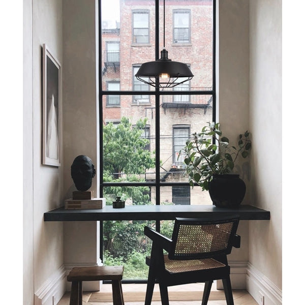 Momentous Living - MATRIX Pendant Lamp Light Interior ES Black Dome ...