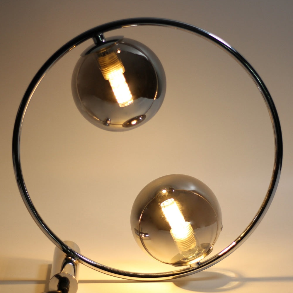 Merci Modern Elegant Table Lamp Desk Light - Chrome Fast shipping On sale