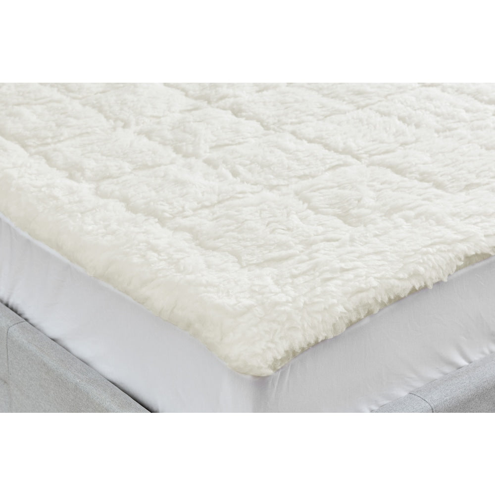 Merino Wool Reversible Underlay Mattress Topper - King Fast shipping On sale