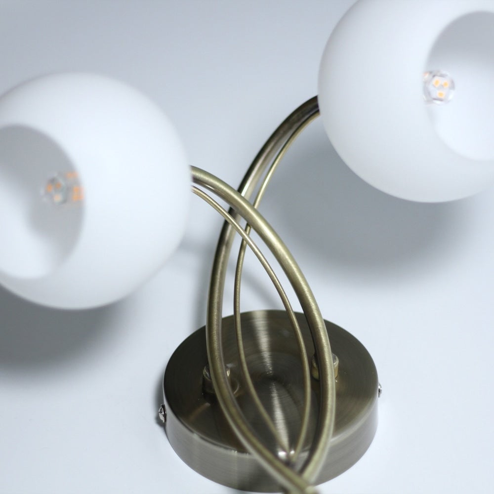 Mia Modern Elegant Wall Lamp Reading Light - Antique Brass Fast shipping On sale